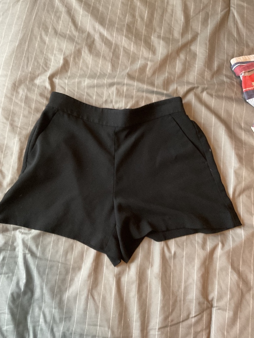 Loft Black skort like shorts